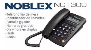 Teléfono Alámbrico Noblex Nct300