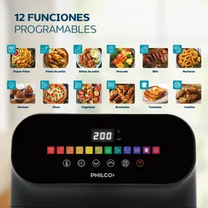Freidora de Aire Philco Digital FR259PHP 9Lts - Imagen 2